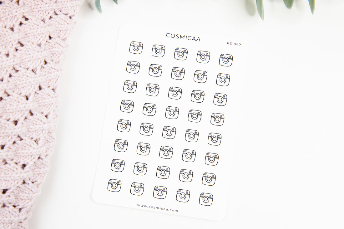 Social Media Icons - Planner stickers