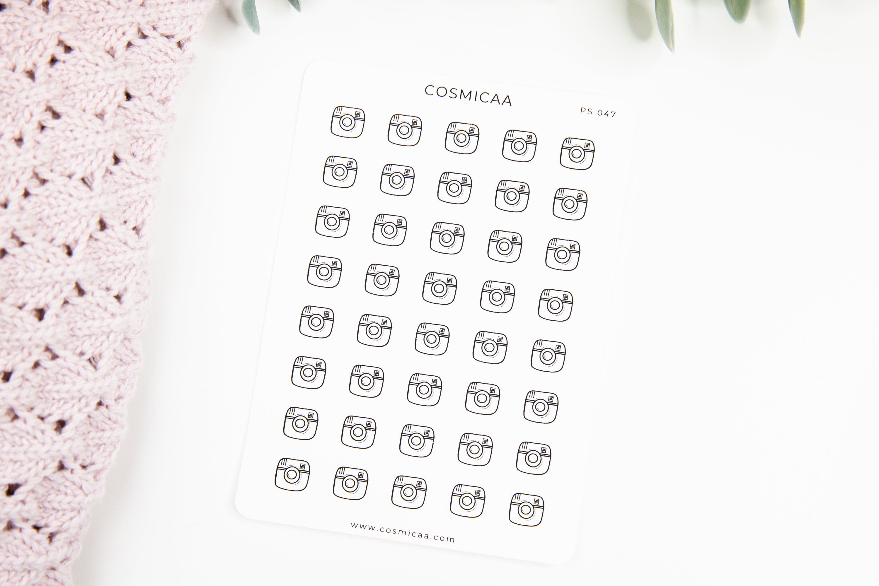 Social Media Icons - Planner stickers