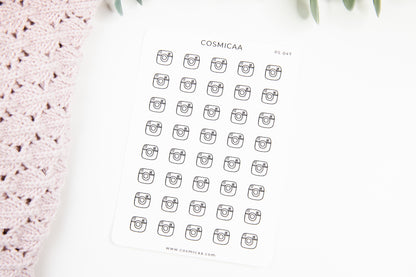 Social Media Icons - Planner stickers