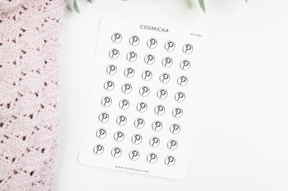 Social Media Icons - Planner stickers