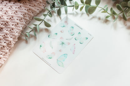 Pastel Butterflies - Planner stickers