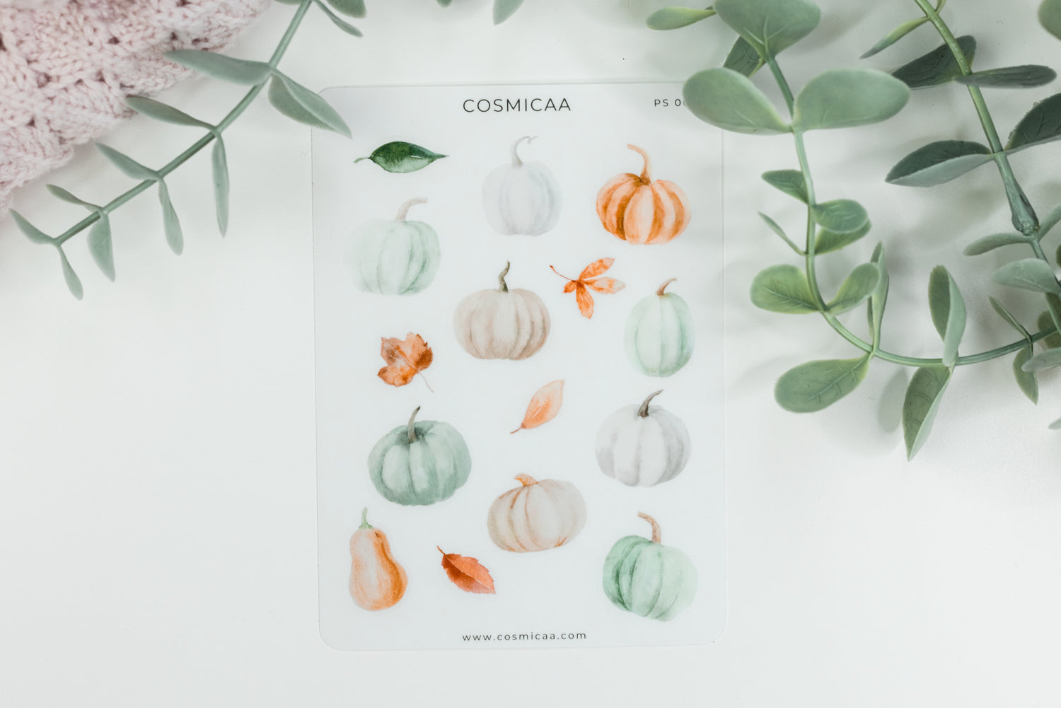 Watercolor Pumpkins - Planner stickers