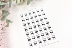 Coffee To Go - Planner stickers