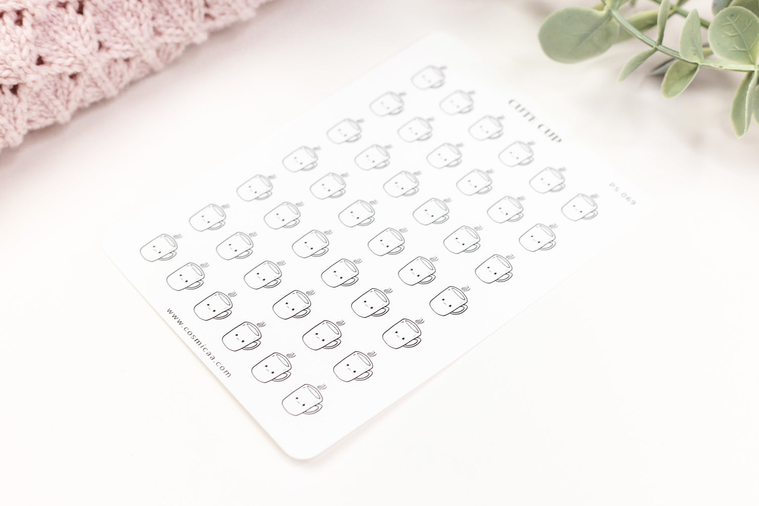 Cute Cup - Planner stickers